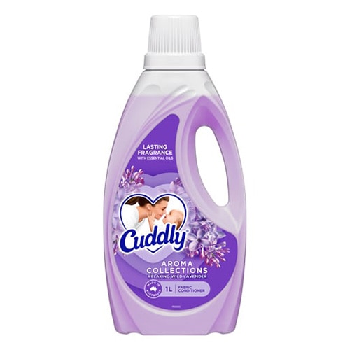 Cuddly Liquid Fabric Softener Conditioner Relaxing Wild Lavender 1L