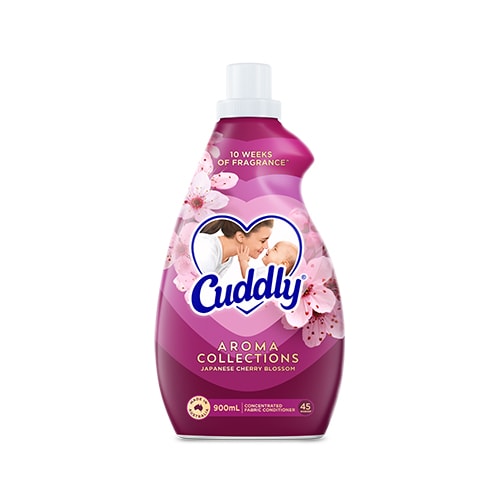 Cuddly Concentrate Liquid Fabric Softener Conditioner Japanese Cherry Blossom 900mL 