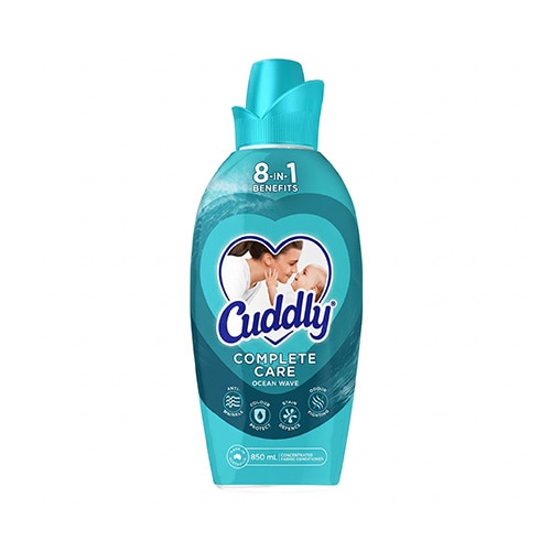 Cuddly Concentrate Liquid Fabric Softener Conditioner Ocean Wave 850mL