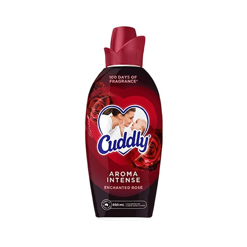 Cuddly Concentrate Liquid Fabric Softener Conditioner Enchanted Rose 850mL