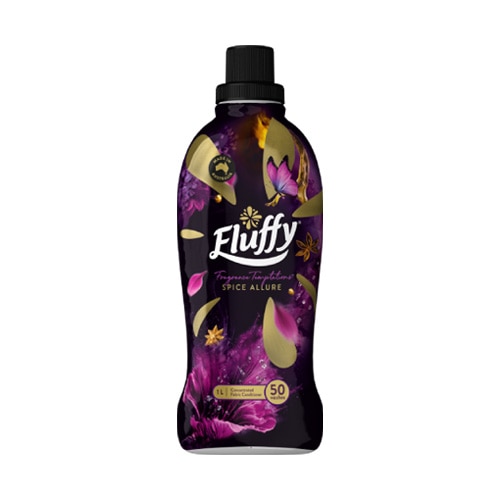 Fluffy Cloud Nine In-Wash Scent Booster 250g, long lasting freshness, blue bottle with floral design, provides extra fragrance for laundry.